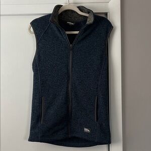 Eddie Bauer Dark Blue Fleece Vest